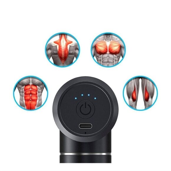 Trakk Recovery Collection Deep Tissue Double Head Massage Gun - Picture 3 of 11